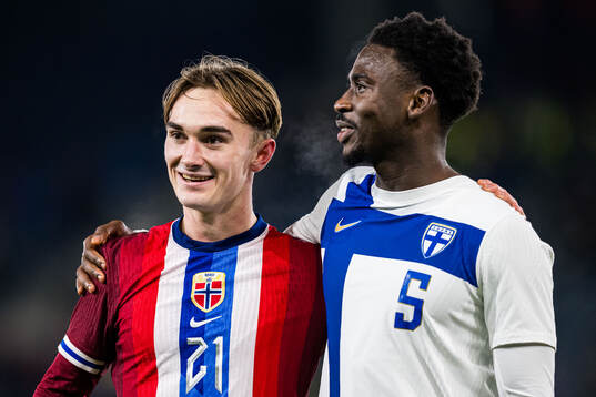 Bläddra bland fler bilder av Football, UEFA Euro Under-21 Playoff, Norway - Finland