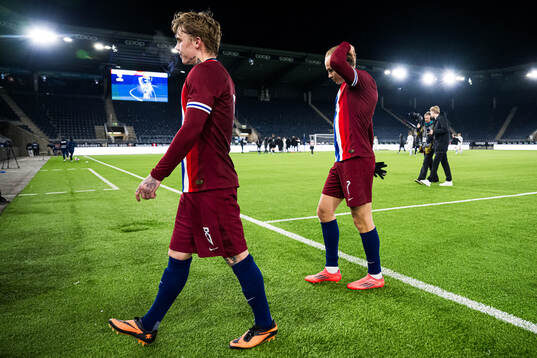 Isak Hansen-Aarøen and Andreas Rædergård Schjelderup of