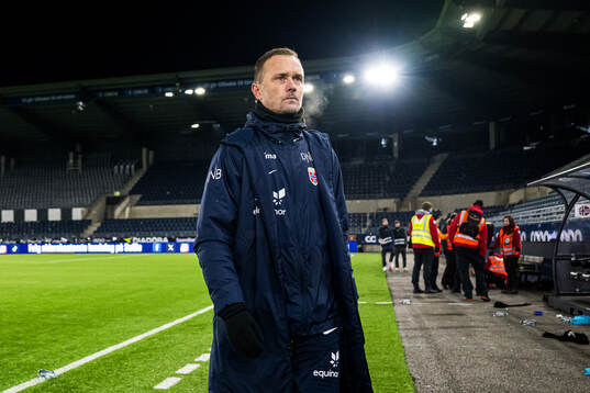 Jan Peder Jalland, head coach of Norway, looks dejected