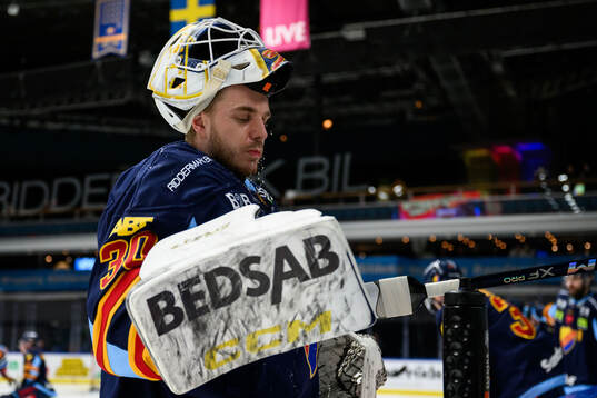 Djurgårdens målvakt Hugo Hävelid