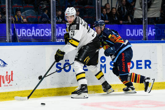 Västerås Henrik Malmström och Djurgårdens David Blomgren
