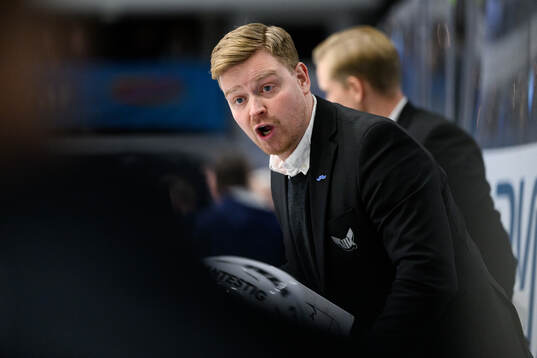 Västerås tränare Eric Karlsson