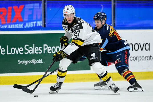 Västerås Carl Jakobsson och Djurgårdens Jakob Ragnarsson