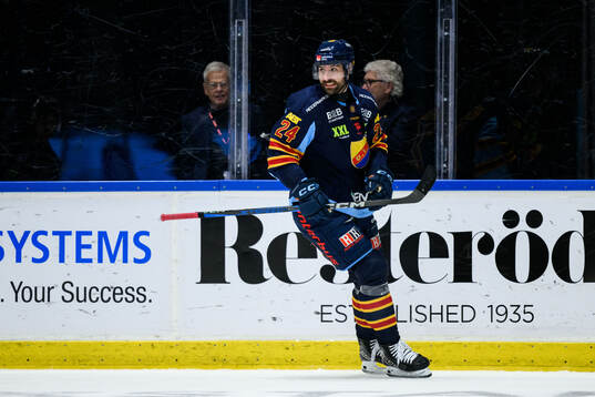Djurgårdens Ludvig Rensfeldt jublar