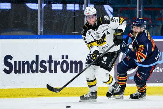 Västerås Kim Rosdahl och Djurgårdens Patrick Thoresen
