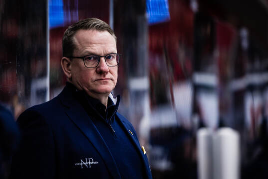 Södertäljes tränare Magnus Bogren
