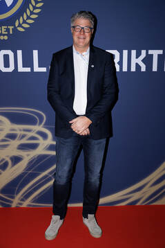 Rolf Ödmark på röda mattan