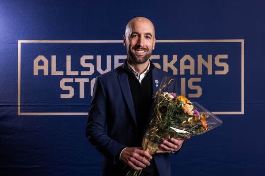 Östers tränare Martin Foyston