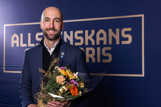 Östers tränare Martin Foyston
