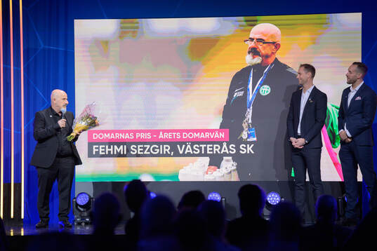 Fehmi Sezgir, Västerås SK, tilldelas domarnas pris för
