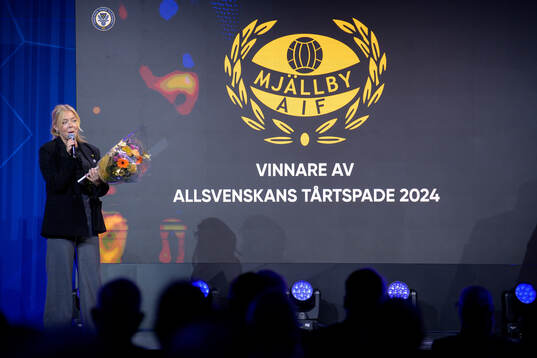 Selma Ernestrand från Mjällby, vinnare av Allsvenskans