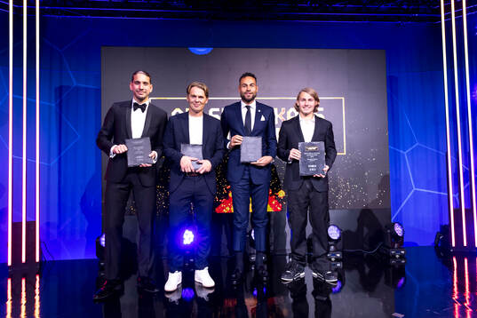 Nikola Vasic, årets forward, Fredrik Holmberg, årets