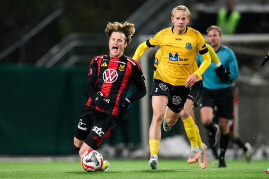 Östersunds Sebastian Karlsson Grach och Lunds BKs Jakob