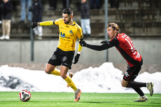 Lunds BKs Bozidar Velickovic och  Östersunds Albin Sporrong