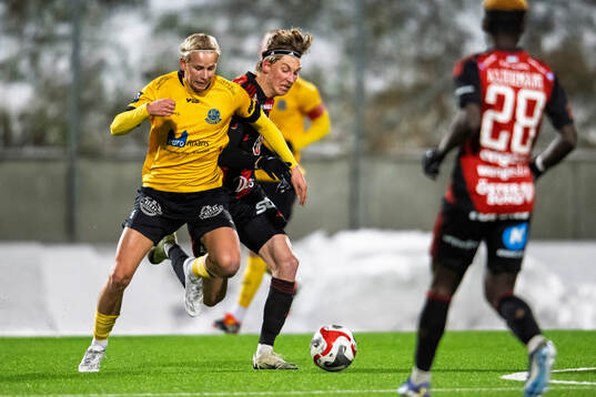 Lunds BKs Jakob Andersson och  Östersunds Albin Sporrong