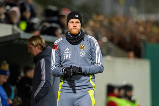 Östersunds assisterande tränare Fredrik Aasmund Eliassen