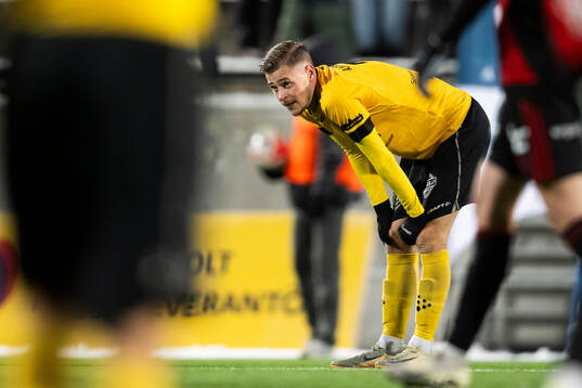 Lunds BKs Alexander Nilsson deppar
