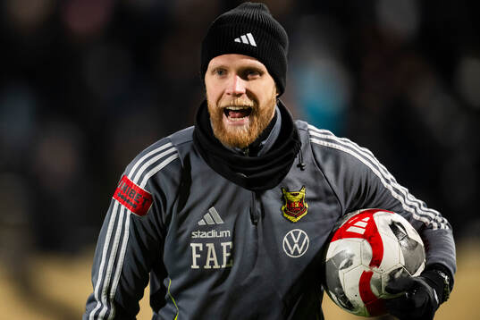Östersunds assisterande tränare Fredrik Aasmund Eliassen