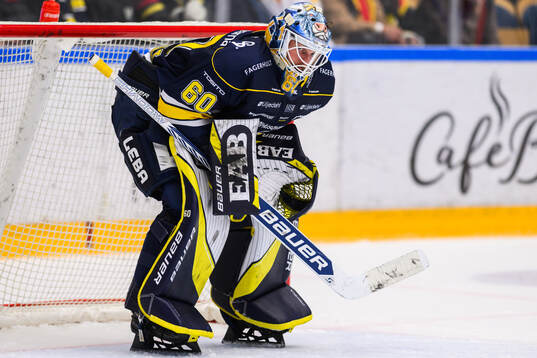 HV71s målvakt Hugo Alnefelt