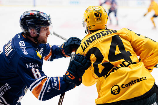 Växjös Zachary Giuttari och Skellefteås Oscar Lindberg