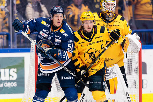 Växjös Emil Sylvegård och Skellefteås Jonathan Pudas