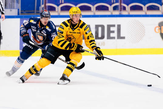 Växjös Hugo Gustafsson och Skellefteås Pontus Johansson