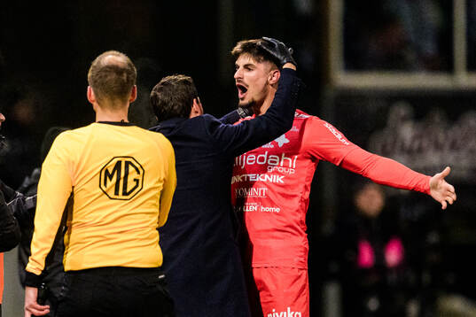 Värnamos Emin Grozdanic jublar