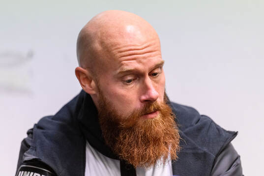 Landskronas tränare Max Mölder