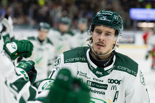 Färjestads Joakim Nygård jublar