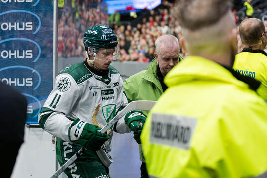 Färjestads Joakim Nygård lämnar isen