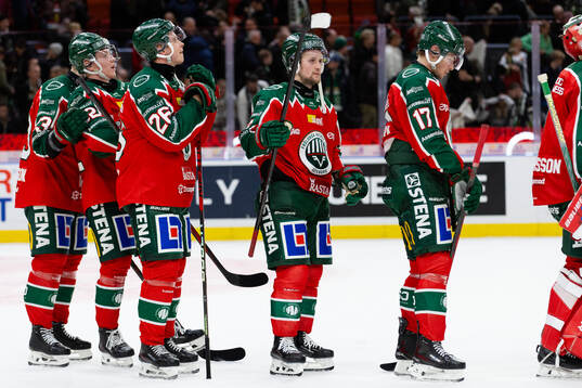 Frölundas spelare deppar