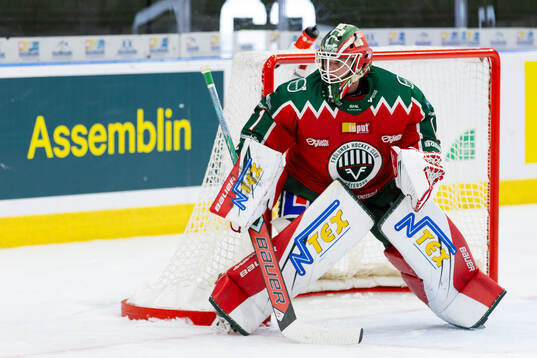 Frölundas målvakt Lars Johansson