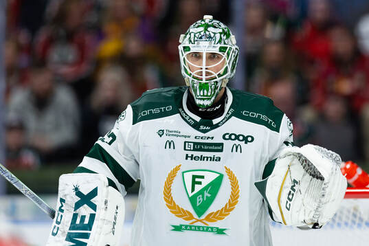 Färjestads målvakt Maxime Lagacé