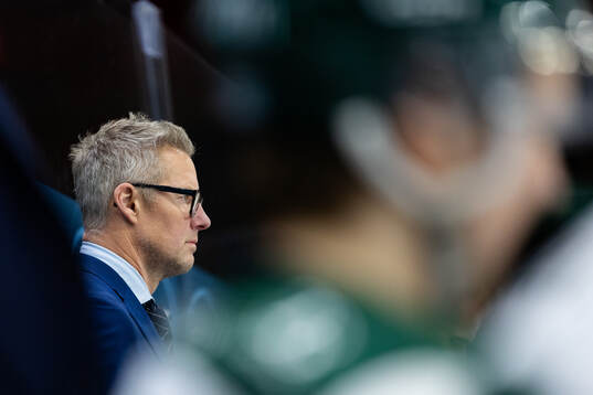 Färjestads assisterande tränare Johan Hedberg