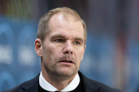 Färjestads tränare Thomas Mitell