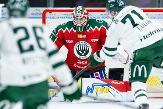 Frölundas målvakt Lars Johansson