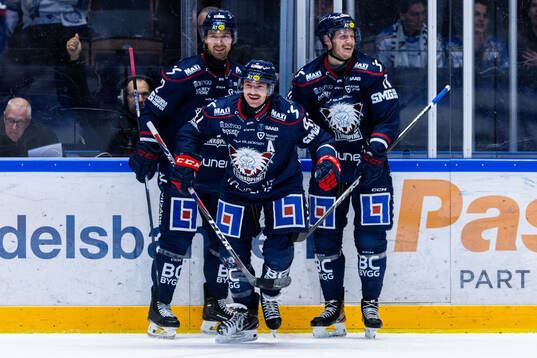 Linköpings Rasmus Rissanen, Broc Little och Henrik