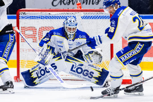 Leksands målvakt Jakob Hellsten