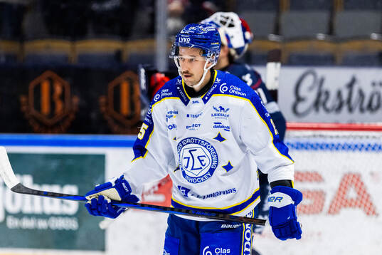 Leksands Max Veronneau deppar