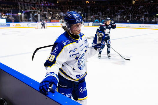 Leksands Justin Glenn Kloos deppar