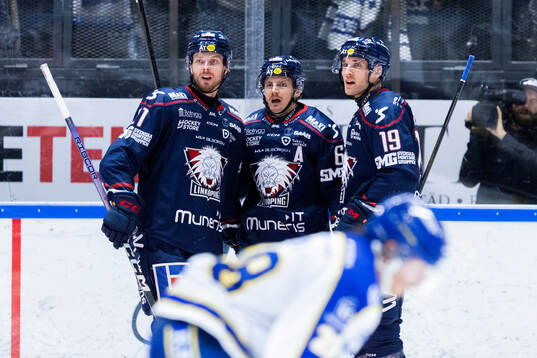 Linköpings Christoffer Ehn, Markus Ljungh och Patrick
