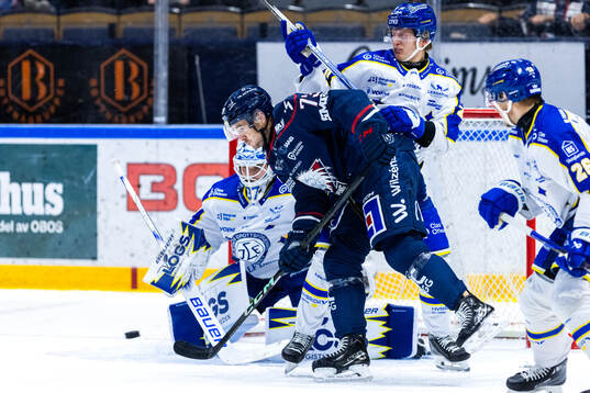 Linköpings Nicholas Shore och Leksands Johan Johnsson