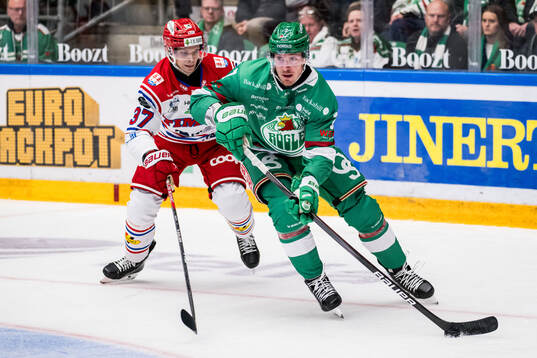 Timrås Kristian Näkyvä och Rögles Carter Ashton