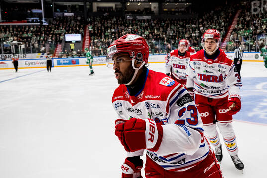 Timrås Jeremy Boyce-Rotevall jublar