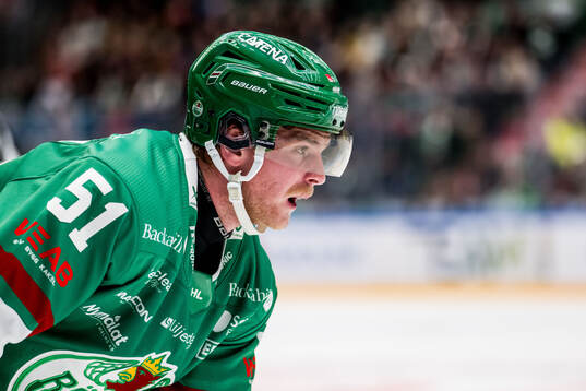 Under ishockeymatchen i SHL mellan Rögle och Timrå