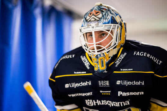 HV71s målvakt Hugo Alnefelt