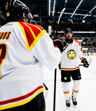 Brynäs Jack Kopacka jublar