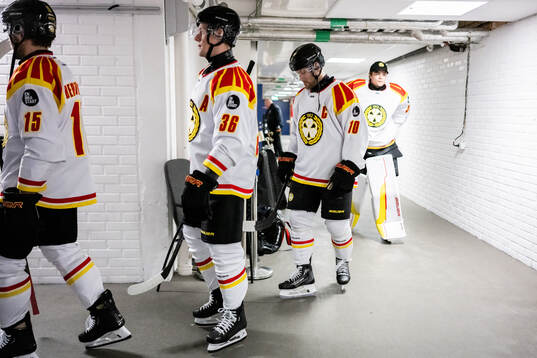 Brynäs Linus Ölund och Johan Larsson