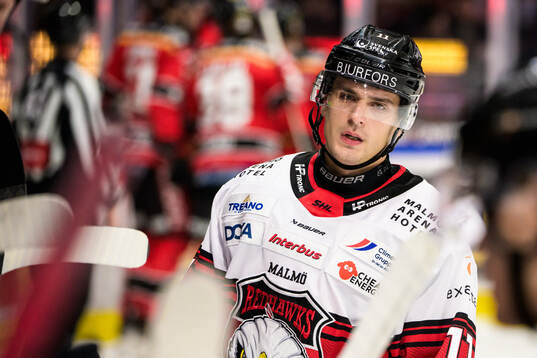 Malmö Redhawks Nikola Pasic deppar
