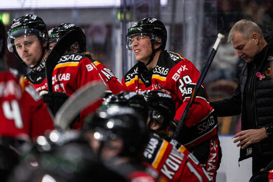 Luleås Erik Gustafsson har ont